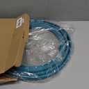 Microwave Splatter Cover Glass Cover Splatter Guard Lid with Collapsible Silicone for Food Cover Plate Cover 11.8 inch Blue