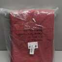 COSY HOMEER Soft Kitchen Floor Mats for in Front of Sink Super Absorbent Kitchen Rugs and Mats 20"x79" Non-Skid Kitchen Mat Standing Mat Washable , Polyester, Red