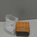 Housbay Wooden Sound Machine Alarm Clock for Bedrooms - Gentle Wake-Up with Birdsong, White Noise for Sleeping, Small Digital Clock for Phone-Free Routine (Oak)