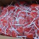Fruidles Lollipops Double Heart Shaped Flavored, Individually Wrapped 18 Gram Lollipop (480-Pack, Red Double Heart) (EXP 08/06/27)