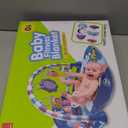 dearlomum Baby Play Mat Gym, Funny Play Piano Tummy Time Activity Mat with 5 Infant Sensory Toys, Music and Lights, Boy & Girl Gifts for Newborns 0 to 3 6 9 12 Months (Pink)