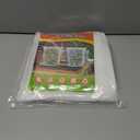 JOJOLEE Fruit Tree Netting for Garden Protection, 1Pc 9.8 x 9.8FT Insect Bird Nettings with Zipper and Drawstring, Plant Cover Mesh Net Bags for Blueberry Bushes, Tomatoes, Flowers