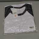 ATHMILE Women Oversized Long Sleeve Shirt 2026 Fall Winter Casual Basics Top Loose Fit Tee Fashion Cute Clothes White Black, Medium