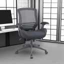 BOLISS 400lbs Ergonomic Office Chair Soft Thick Seat with Mesh Back (Black), 28.1 inches x 25.4 inches x 37 inches