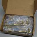 10 Pack 3 Inch Antique Brass Cabinet Pulls Vintage Brass Cabinet Handles Brass Hardware for Kitchen Cabinets 2510 Drawer Dresser Cupboard Bedroom Bathroom