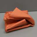 M METERXITY 2-Pack Outdoor Pillows Covers, 24 x 24 Inch Modern Throw Pillows Cover for Tent/Patio/Garden Couch Sofa, Waterproof Boho Pillowcases [Orange]
