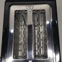 Chefman Smart Touch 2 Slice Digital Toaster, 6 Shade Settings, Touchscreen Controls, Extra-Wide Slots for Thick Breads & Bagels, +10 Seconds, Defrost, Removable Crumb Tray  Stainless Steel