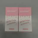2 x JODSONE 16.5ml Cat Eye Gel Nail Polish Glitter Light Gray Magnetic Reflective Translucent Need U V Curing