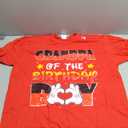 Grandpa of The Birthday Boy Family Party Decor Grandson T-Shirt red XL