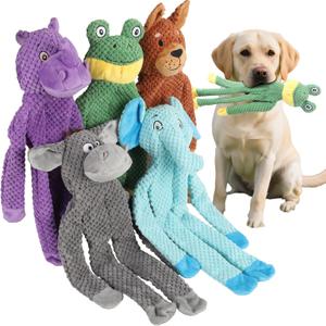 Dog Squeak Toys for Small, Medium & Large Dogs, Durable Chew Toy for Teething and Chewing, Tough Interactive Puppy Toy, 5-Pack, for Dogs