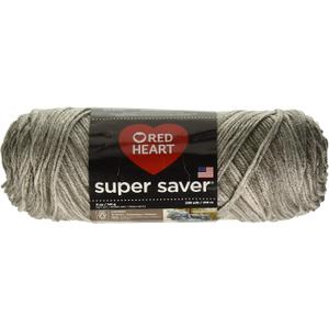 3 x RED HEART Super Saver Yarn, Soapstone