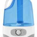 Crane Cool Mist Humidifier, 1 Gallon,White,EE-5956
