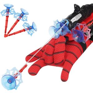 Spider Web Shooters for Kids,Adjustable Wrist Launcher Slinging Toy, Imaginative Role-Play Costume Accessory for Boys & Girls