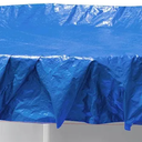 24FT Round Winter Pool Cover,Pool Covers for Above Ground Pools,Heavy Duty Durable PE Material Swimming Pool Covers,Cold-Resistant Anti-UV,Extreme Weather Protection,Winch and Cable Kit-Aibiley