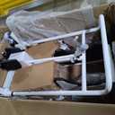 Electric Patient Lift Transfer Chair, Foldable Transfer Lift Chair,One-Button Lift Transfer Chair,Load-Bearing Capacity Exceeds 300 LB,Suitable for The Elderly and People with Mobility Difficulties