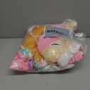 JQinHome Toddler Comforter for Girls, 5 Piece Bed in A Bag 3D Unicorn Sparkle Theme Bedding Set with 2 Pillowcases,1 Flat Sheet,1 Fitted Sheet (Unicorn Sparkle, Toddler Size 42" x 57")