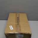 Oubonun Lazy Susan Organizers Set of 6, 11.6 x 10.2 x 4.1' Plastic Transparent Kitchen Cabinet Storage Bins with Handle, 4.1" Deep Container, 1/8 Wedge - Food Safe, without BPA