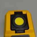 Kzreect 220W Power Inverter Compatible with DeWalt 20V/18V Batteries (Battery Not Included), DC to 110V AC Converter with 1 AC Outlet, USB-C, Dual USB-A & 400LM LED  Outdoor, Camping, Emergency Use (Yellow)