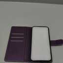Wallet Case for Samsung Galaxy S24 Ultra, RFID Blocking Credit Card Holder, PU Leather Folio Flip Kickstand Protective Shockproof Cover for Galaxy S24 Ultra (Purple)