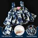 17cm Doll Clothes Set with Fashion Accessories - Premium Luxury Baby Doll Outfits & Designer Clothes Bundle, Unique Fashion Style Dresses with Hat & Pearl Necklace & Bag Accessories(Blue)