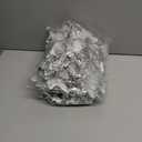 3 x SolarStar 12 PCS Siver Glitter Poinsettias Artificial Christmas Flowers, 5.5 inches, with Clips for Christmas Tree Decoration, Home, Wedding, Party, Wreath Decoration Xmas Tree Ornaments (Silver)