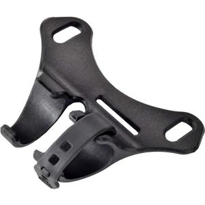 PRO BIKE TOOL Bicycle Pump Holder | Lightweight and Strong - Bicycle Frame Mounted Black Compatible Bracket Clip  Perfect for Road and Mountain Bikes