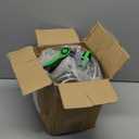 eletecpro Metal Garden Hose, Heavy Duty 304 Stainless Steel 75ft Hose with 2 Nozzles for 15 Functions for Yard, Lawn, Flexible Water Hoses Kink & Tangle Free, Pet & Puncture Proof