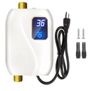 Tankless Water Heater Electric 110V, 3000W Instant Electric Water Heater, Under Sink Water Heater with Digital Display, On Demand Hot Water heater Electric for Kitchen Bathroom Washin