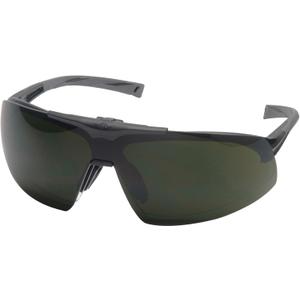 Pyramex Onix Plus Safety Eyewear, Clear Anti-Fog Lens 3.0 Ir Filter Flip Lens with Black Frame