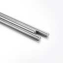 3 Pcs 316 Stainless Steel Rod, Metal Shaft Rods, 1/4 x 36 Inches Solid Round Bar for Metal Working and DIY Craft Industry