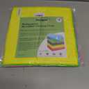 Forggon 15pcs Microfiber Cleaning Cloth Lint Free, Absorbent, Streak Free, Non-Abrasive, Reusable and WashableCleaning Towels with 5 Color Assorted,11.5"X11.5"(Green/Blue/Yellow/Pink/Grey)