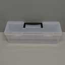 Seed Packet Organizer Box Plastic Portable Seed Packet Storage Box, Seed Storage Organizer
