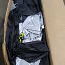 COBIZI 10x20 Pop Up Canopy Tent with 6 Removable Sidewalls, One Push Party Tent Outdoor Waterproof Event Canopy with Air Vent for Parties Commercial Wedding, 3 Height, Carry Bag, Sandbag, Black