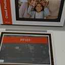 Digital Picture Frame 10.1 Inch, WiFi Digital Photo Frame with 16GB Storage, IPS HD Touchscreen, Instant Photo & Video Upload via Uhale APP, Wall-Mounted, for Mom, Housewarming Wood