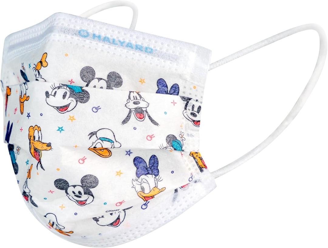 HALYARD Disney Child Face Mask with SO Soft* Lining 32856 (1 Count (Pack of 75))