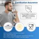 PUREPLUS Coconut Shell Water Filter Cartridge | Activated Carbon Block CTO | Universal Whole House 5 Micron 10 inch Cartridge | Compatible with WFHDC8001, CB-BB-10, EPM, EP-BB, 3Pack