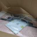 AnyZip Luggage PC ABS Hardside Lightweight Suitcase with 4 Universal Wheels TSA Lock Checked-Medium 24 Inch Pink