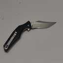 Eafengrow EF924 Folding Knife D2 Steel Blade + G10 Handle camping Knife Outdoor EDC TOOL (Black)