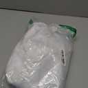 1 Pack Long Fabric Snap-in Shower Curtain Liner Replacement,Compatible with No Hook Shower Curtain with Snap in Liner, Removable & Water-Repellent,Machine Washable,70x60,White