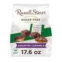 Russell Stover Sugar-Free Assorted Chocolate Caramels, 1.1 Pound (Pack of 1), Best By: 05/01/25