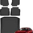 Jenofa-Floor Mats for Cadillac CT5 & CT5-V 2020-2026 Cargo Mat Car Mats for 2025 Cadillac CT5 All Weather Waterproof Durable Floor Liner Accessories Full Set 2024