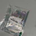 OWLKELA 1 Inch Binder Rings, Office Book Rings, Loose Leaf Rings, 50 Pcs Metallic Assorted Colors