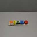 PEBIRA Montessori Toys for 1 to 3-Year-Old Boys Girls Toddlers, Wooden Sorting & Stacking Toys for Toddlers and Kids Preschool, Educational Color Recognition Shape Sorter, Learning Puzzles Gift