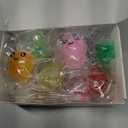 18Pcs Easter Egg Fillers Bunny Squishies, Easter Egg Stuffers for Teens Adults, Easter Squishy Squeeze Toys Bulk for Classroom Prizes