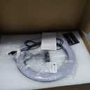 Upgrade Ring Light Overhead Camera Phone Mount for Desk, Evershop 10 Selfie Light with Stand Tripod for iPhone, Light with Phone Holder for Video Recording,Zoom Meeting,Live Streaming Tiktok,YouTube (36.6" tall - Clip-On Phone Holder)