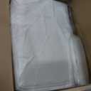 Big and Tall Office Chair, Ergonomic Leather Reclining Chair with Footrest, High-Back Comfy Executive Computer Desk Chairs with Lumbar Support, Wide Seat, 400LBS (Beige)