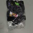 EXPAWLORER Anti-Slip Dog Socks, Dog Boots&Paw Protectors to Prevent Licking, Dog Shoes for Hot/Cold Pavement, Double Sides Non-Skid Traction Control on Hardwood Floor for Senior Dogs, Medium (4 Count), Black