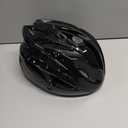 Adult Cycling Bike Helmet, Lightweight and Adjustable with Pads&Visor for Men and Women,Premium Quality Airflow Unisex Bicycle Helmet,Suggested Fit 58-61 cm (All Black)