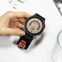 Nylon Loop Elastic Bands Compatible with Samsung Galaxy Watch 3 45mm Band/Galaxy Watch 46mm/Gear S3 Frontier, 22mm Sport Smart Watch Bands Adjustable Quick Release Straps for Women Men. (Black)