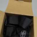 Pull Up Assistance Bands - 4 Heavy Duty Pull Up Bands with Adjustable Strap and Foot Rest - Stackable Pull Up Assist Band Set for Pull Up Bar - Resistance Bands for Pull Ups Chin Ups Strength Training (Black)